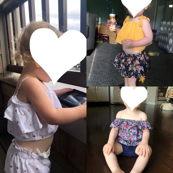 12 month Crop top & Bloomer bundle! - Picture 6 of 6